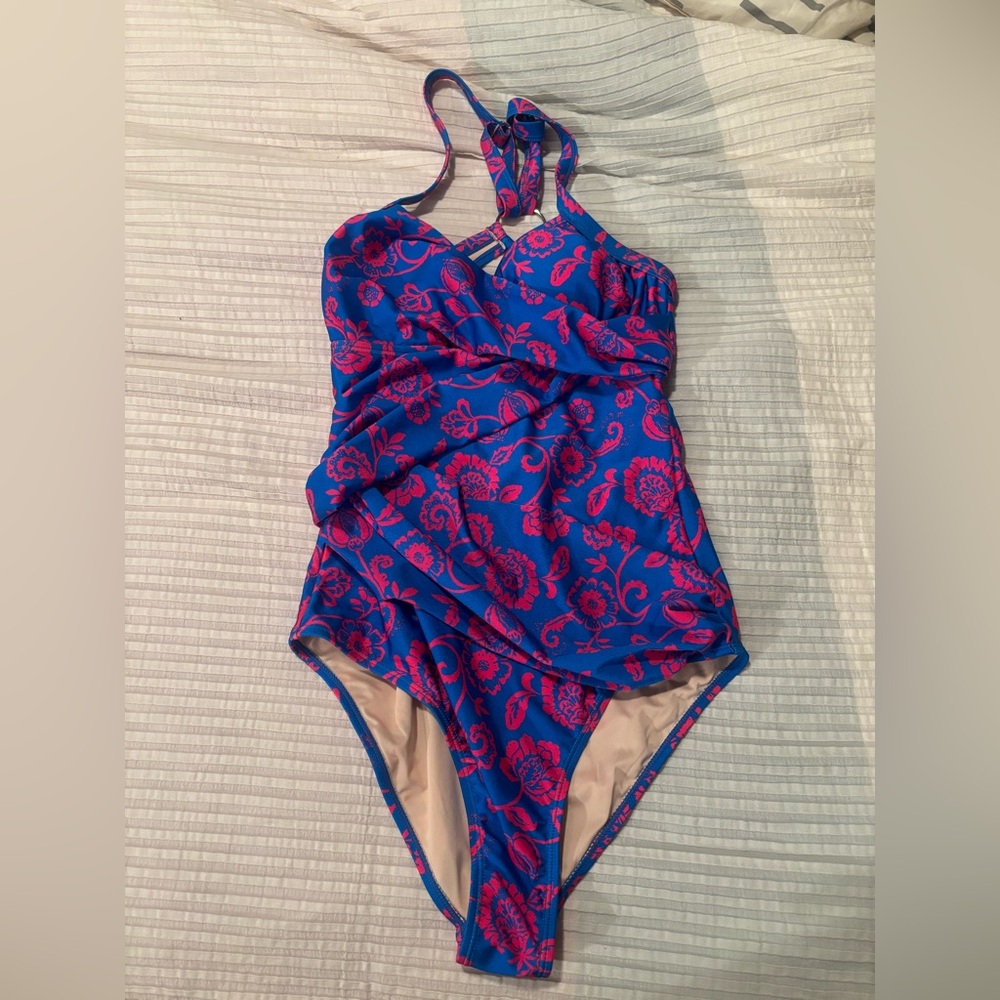 Cupshe floral one piece swimsuit - size Small